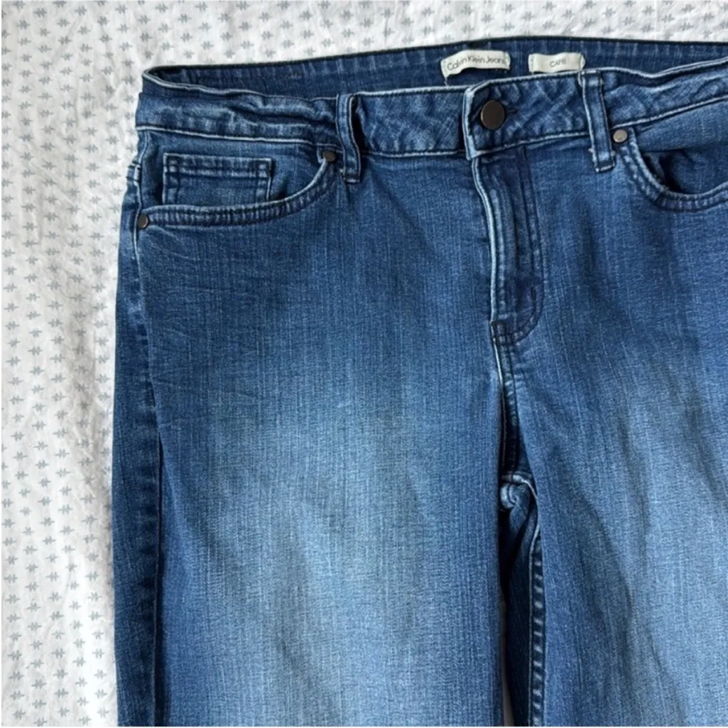 Calvin Klein Jeans Blue Ankle Capri Denim - Image 9