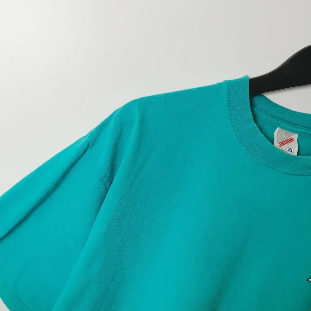 1995 Rock & Roll Hall of Fame T Shirt Vintage 90s Large L Blue Graphic Tee - Image 5