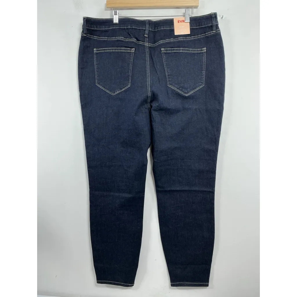 Womans New EVRI Blue Jeans 20 WL Skinny 0056/O - Image 2