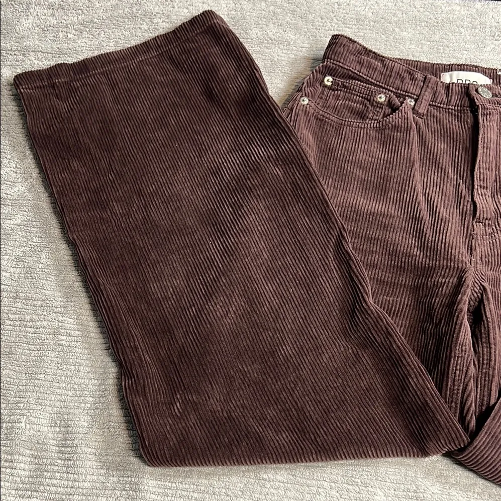 BDG Corduroy Pants High Rise Wide Leg Urban Outfitters size24.         order132 - Image 10