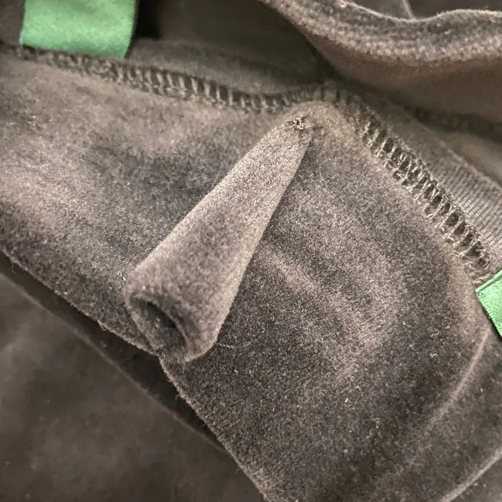 LRL  Black Velour Tracksuit - Image 9