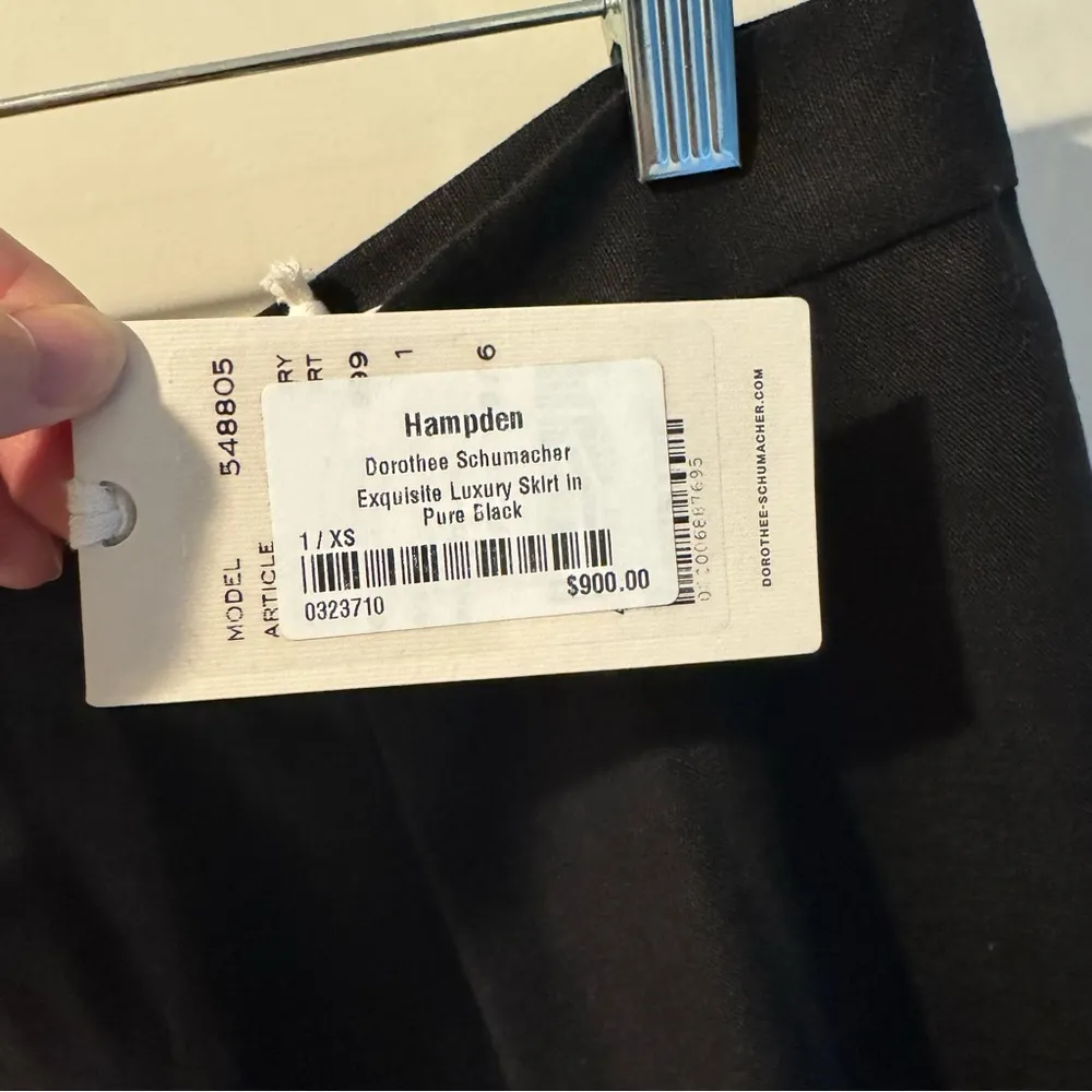 NWT Dorothee Schumacher Black & Brown Luxury Exquisite Maxi Linen Skirt | XS - Image 5