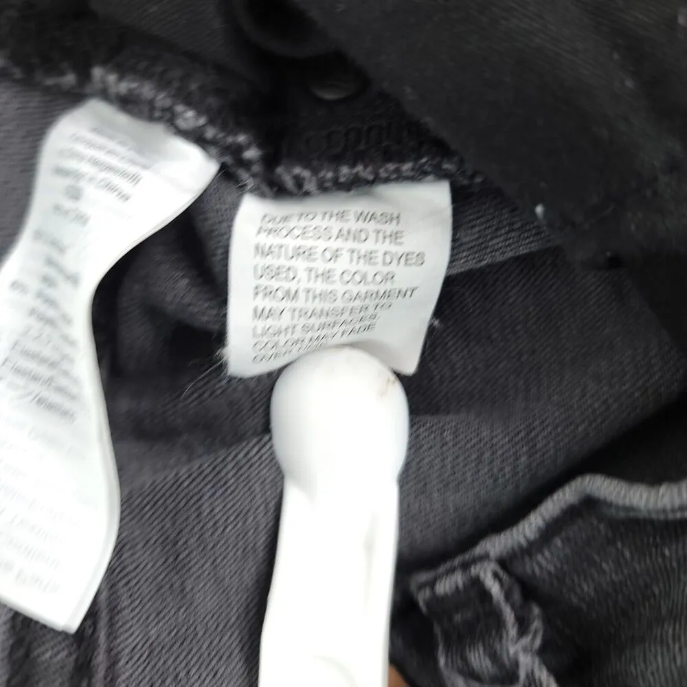 Madewell Jeans Womens 28 Black Scattered Metallic Dot Cali Demi Boot  K2484 - Image 8