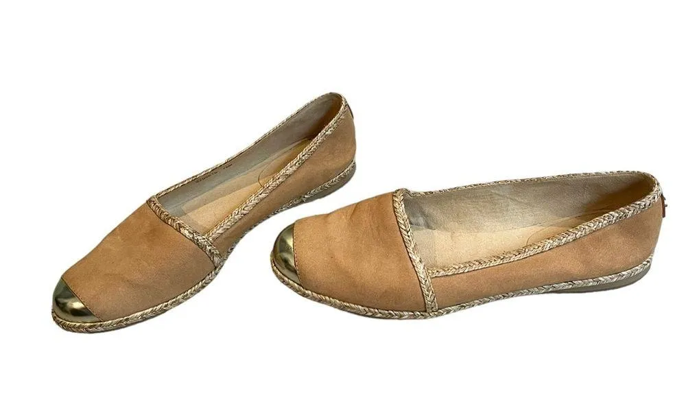 Stuart Weitzman Tripadrille Espadrille Flats, Sz 7.5 - Image 4