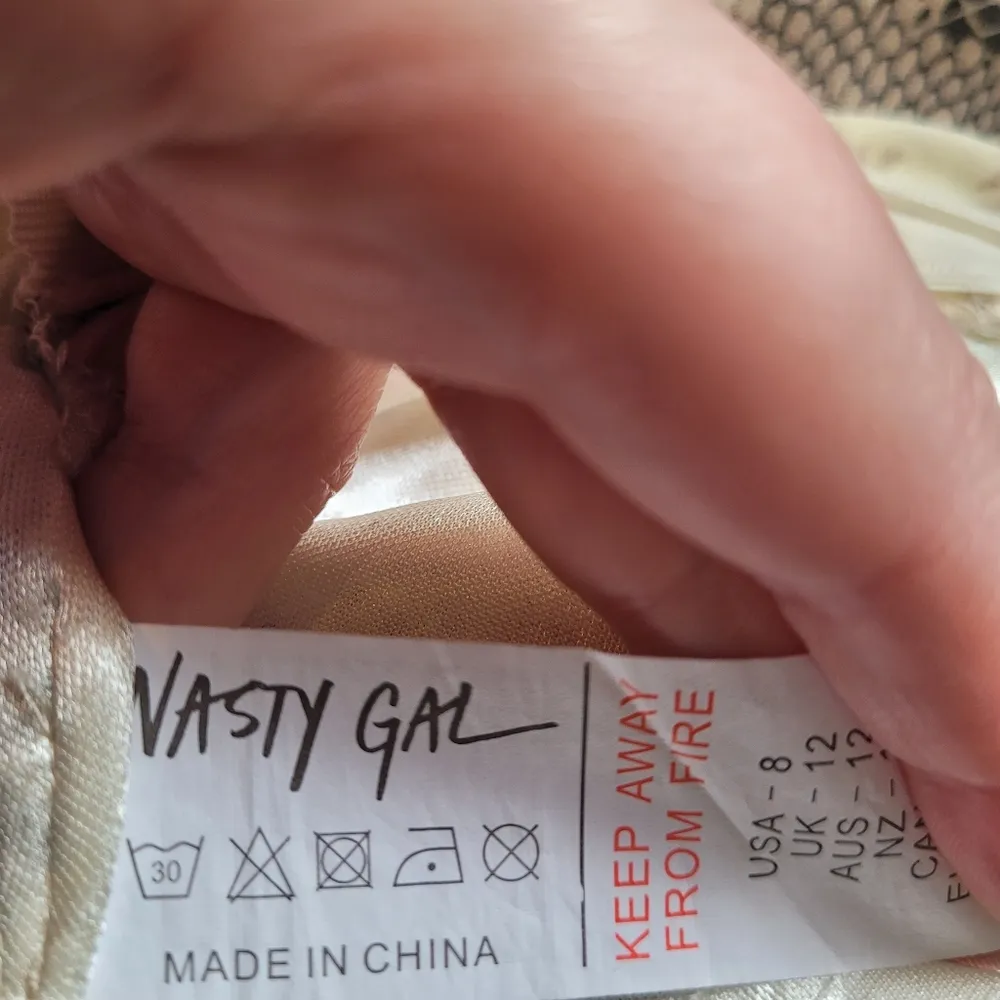 Nasty Gal Collection Snake Print Slither Away Mini Skirt  - Image 10