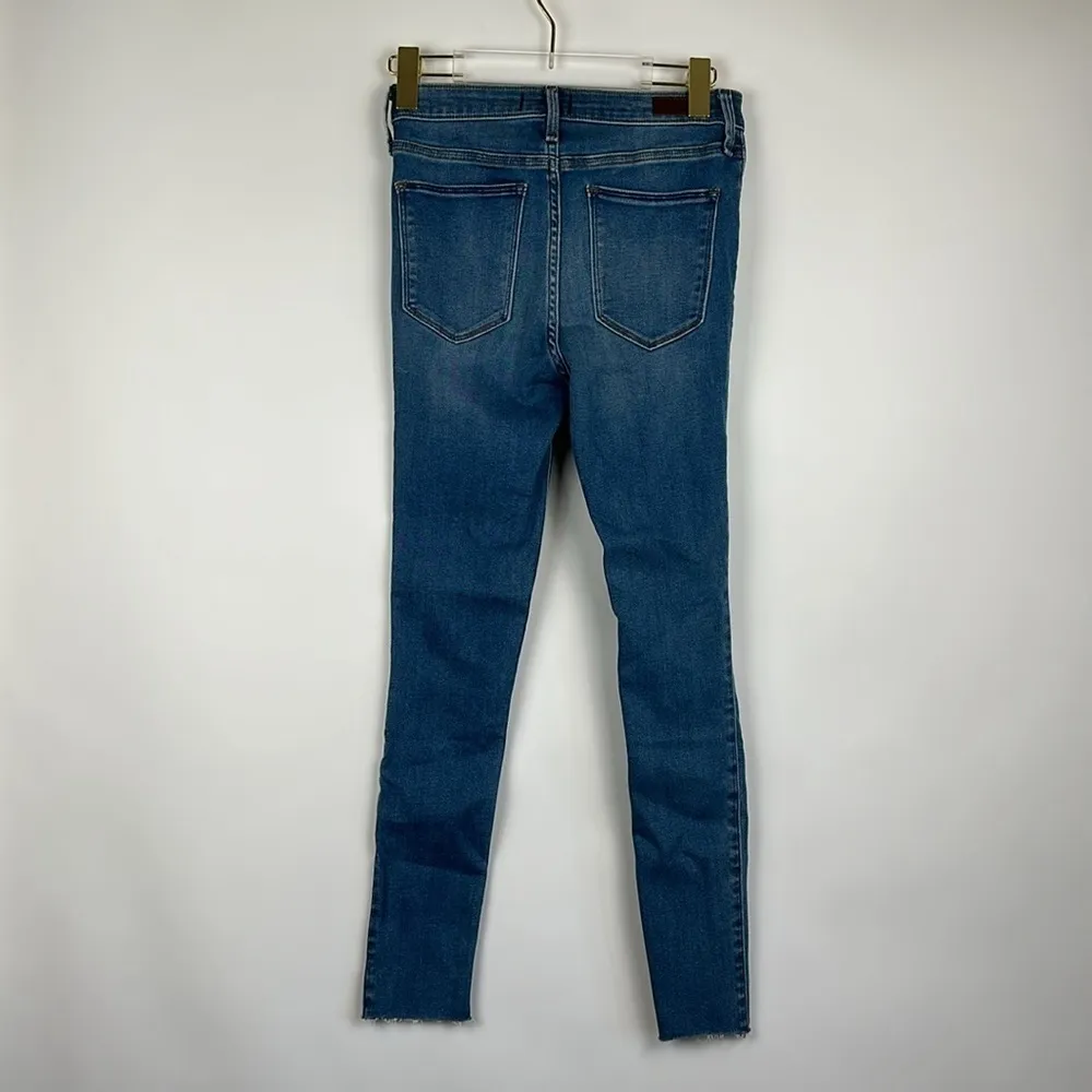 Abercrombie & Fitch High Rise Jean Leggings Blue Denim Size 27 Short - Image 7