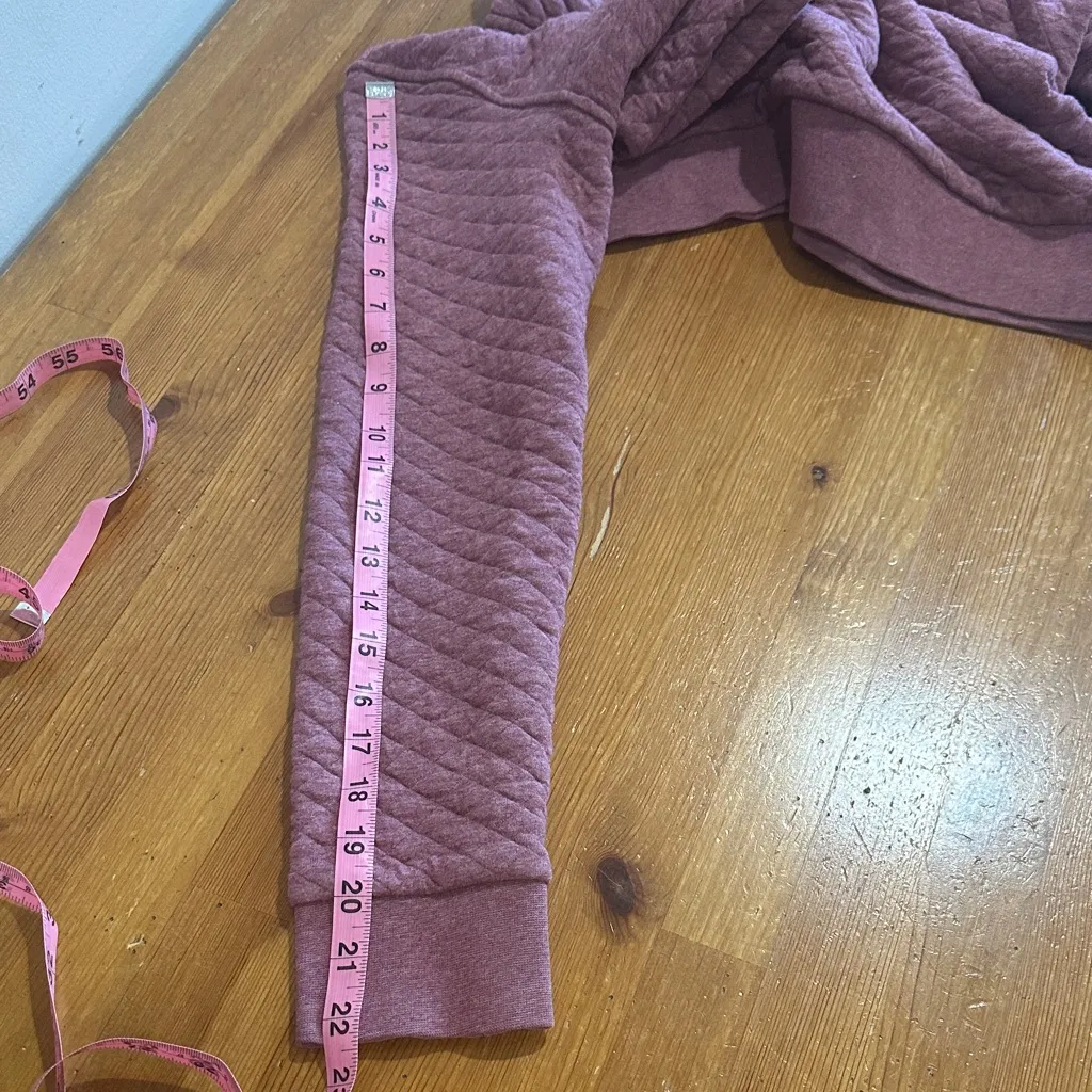 Patagonia Maroon Quilted Snap Pullover - Image 16