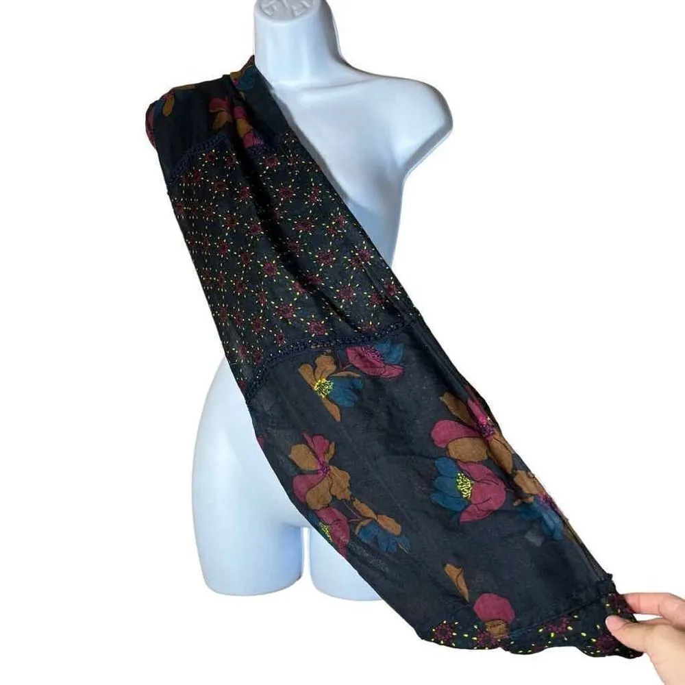Loft Flower Print Infinity Scarf‎ - Image 5