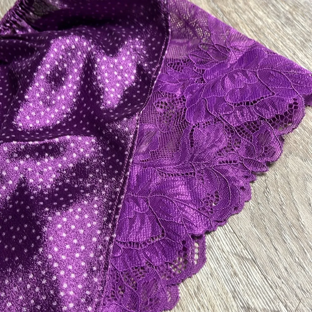 Free People Intimately ‘All Dressed Up’  Lace Trim Pajama Shorts Size XS - Image 5