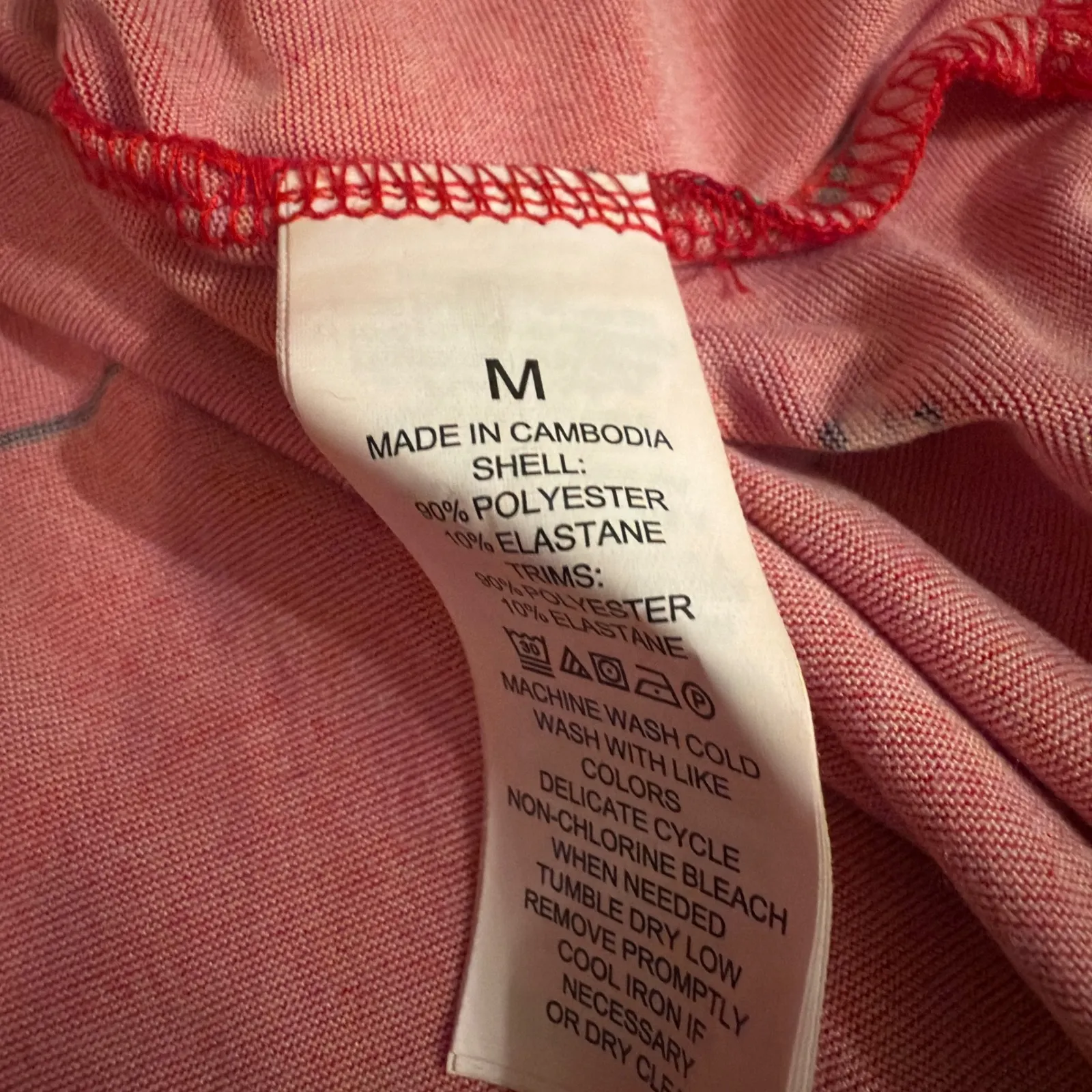 Kate Spade New York Women's Pajama Set, Red Novelty Print, Size M, Sleepwear Size M - Image 4