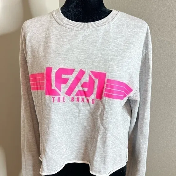 LF the brand cropped‎ pullover Gray Size M - Image 6