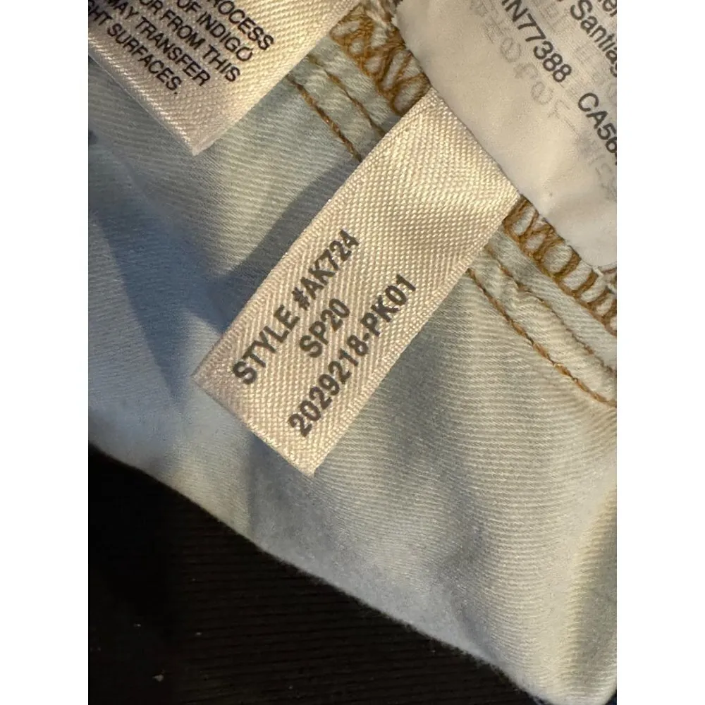 J Crew Jeans Women 27 Blue Denim Light Wash High Rise Skinny Retro Preppy - Image 8