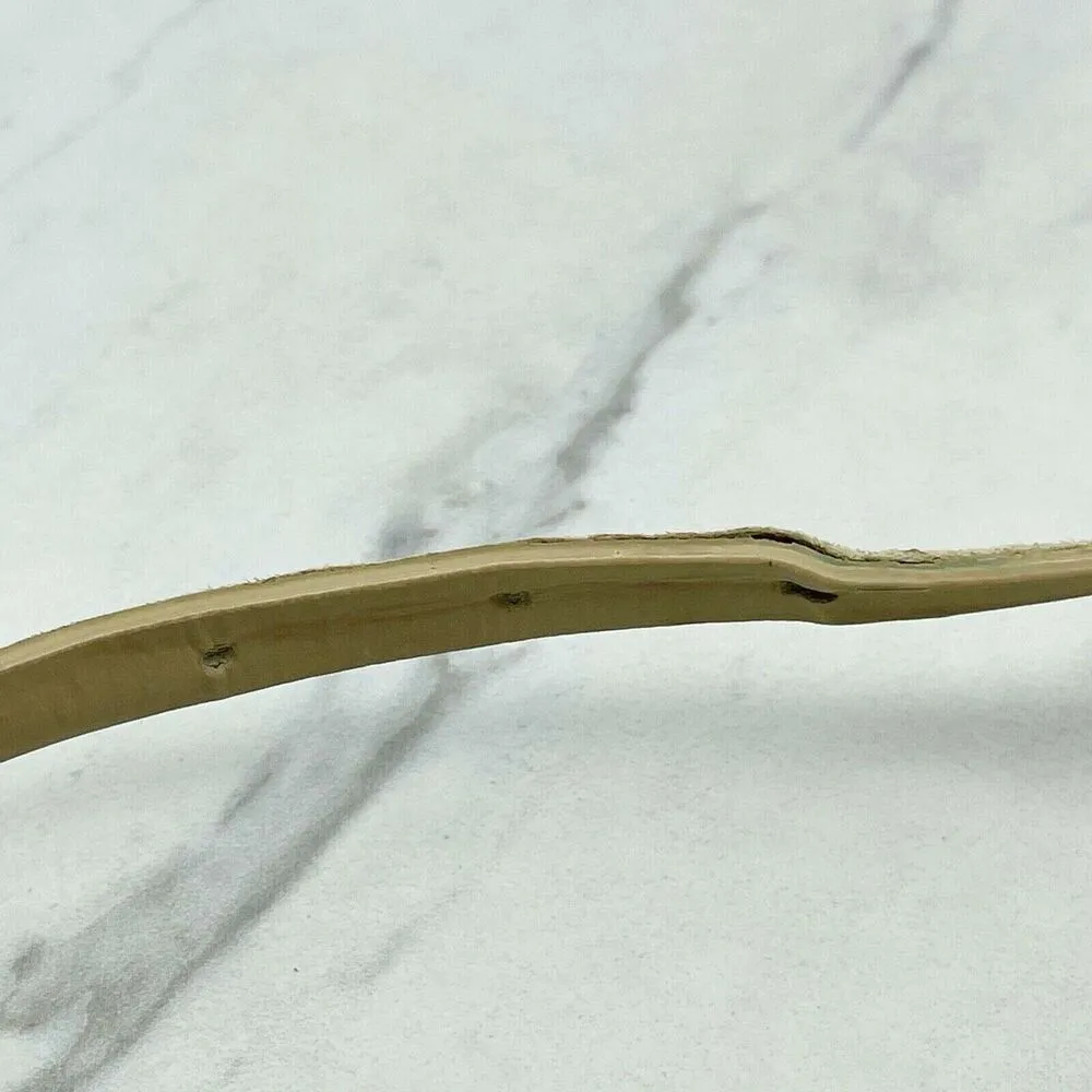 Ann Taylor LOFT Skinny Faux Suede Belt Silver Buckle Medium (M) ✨ - Image 11