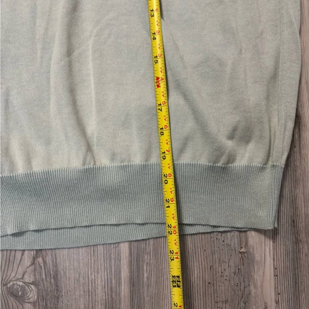 GAP Light Green Sleeveless Blouse - Image 5