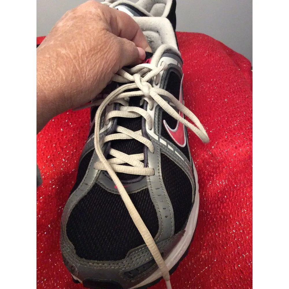 Nike Womens Complete 2 Athletic Sneaker Shoe Gray Black Pink Size 10 395710-001 - Image 10