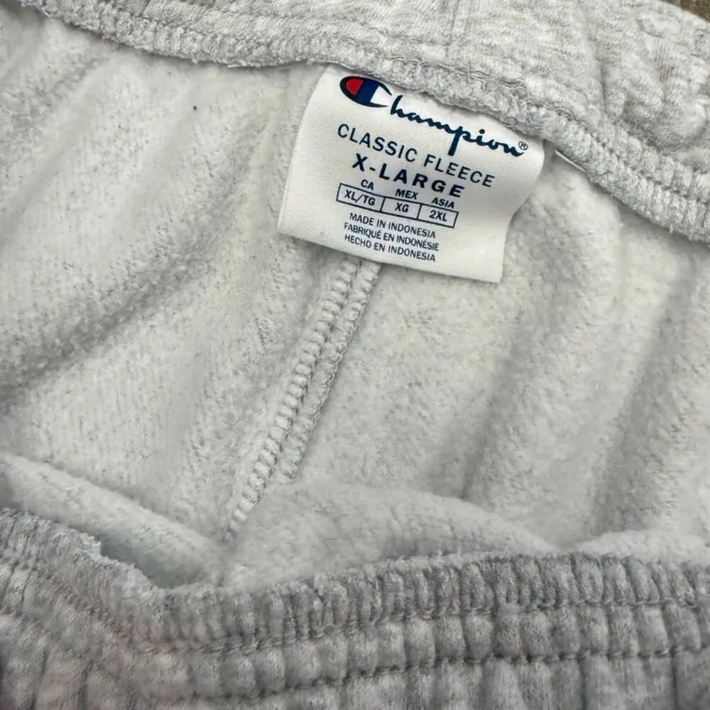 Champion classic light heather gray sweatpants joggers - Image 2