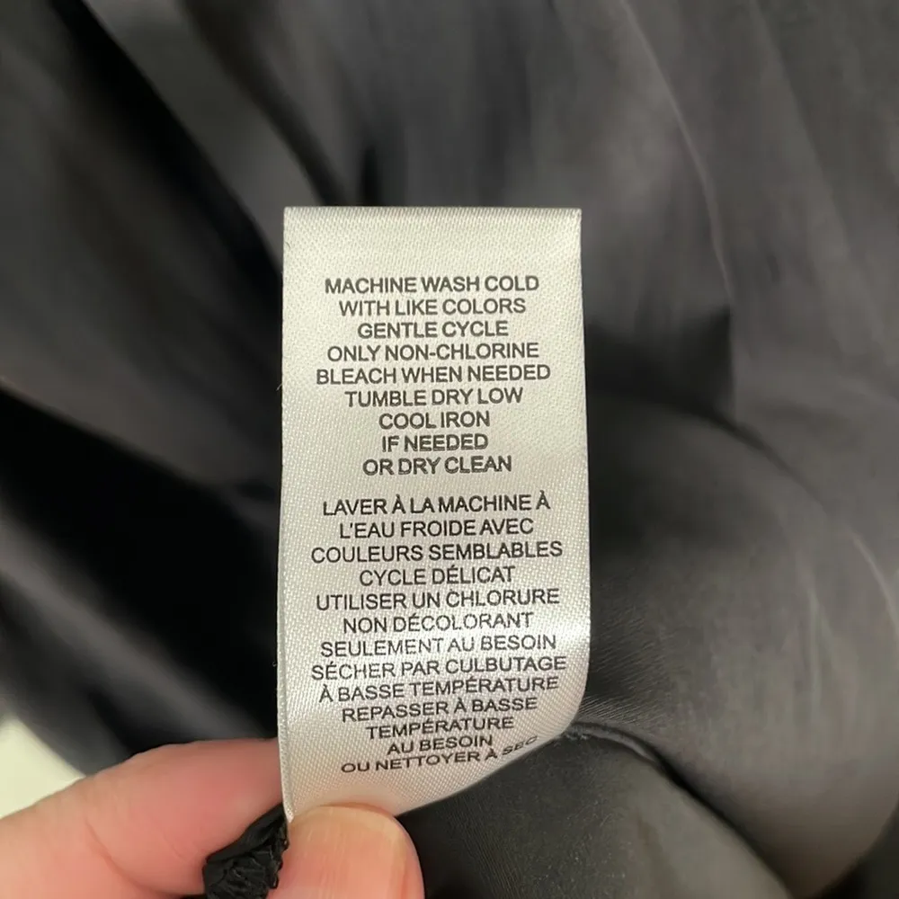 Tahari V-neck Sleeveless Side Ties‎ Waist Midi Dress Black size 3X NWT - Image 9