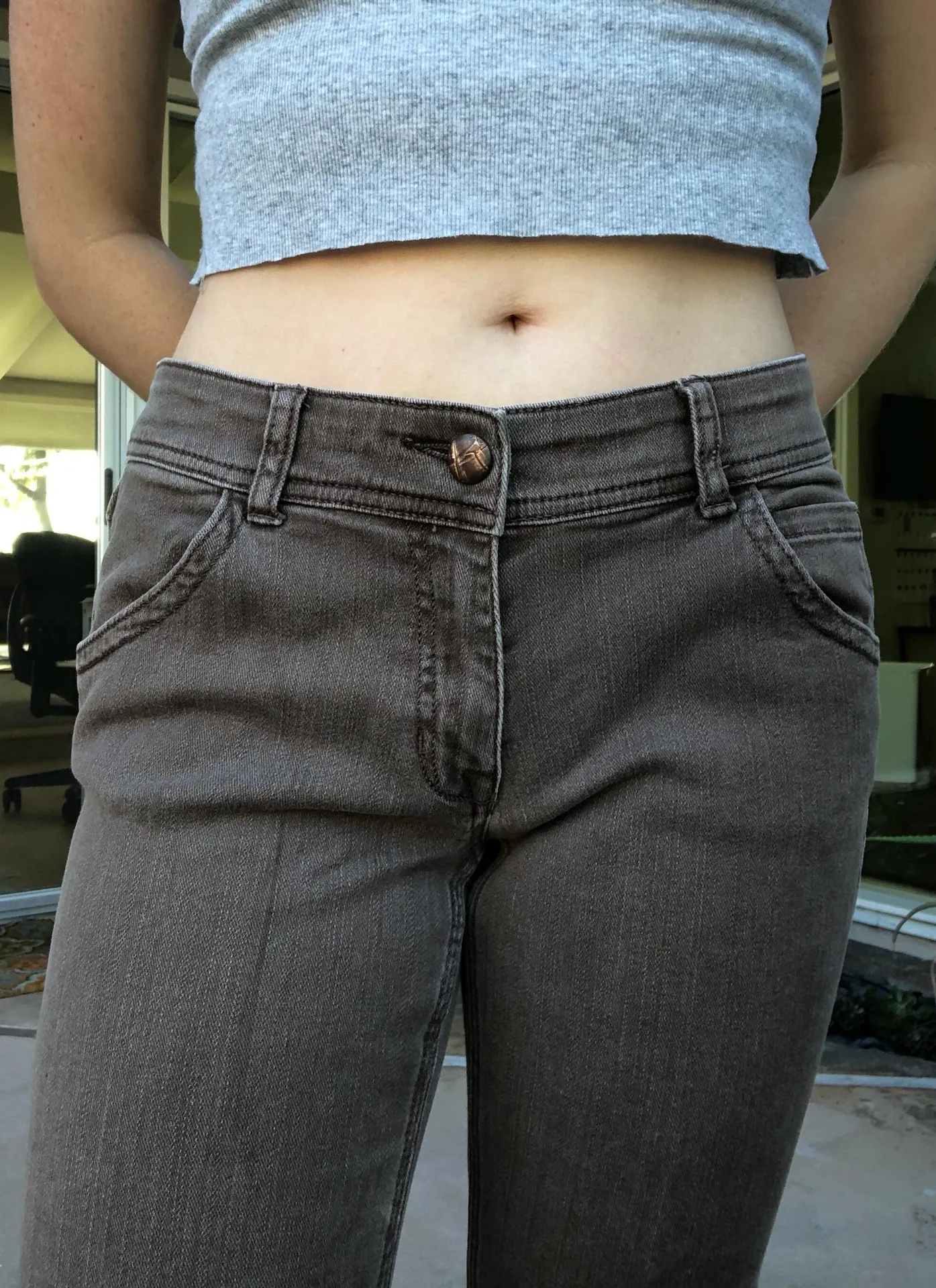 CAbi Brown Bootcut Jeans  - Image 5