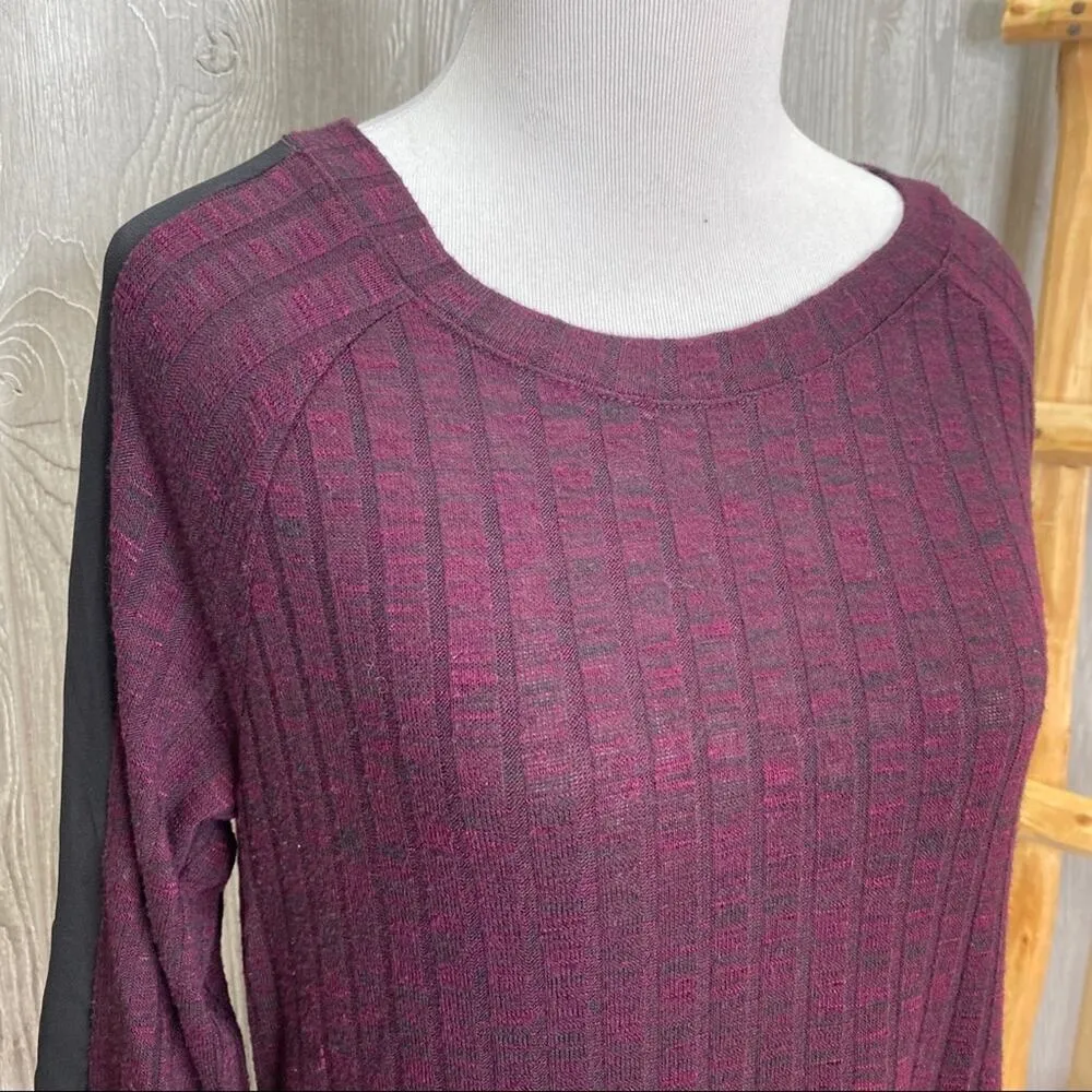 Halo Rayon Lined Sheer Accent Sweater Small - Image 2