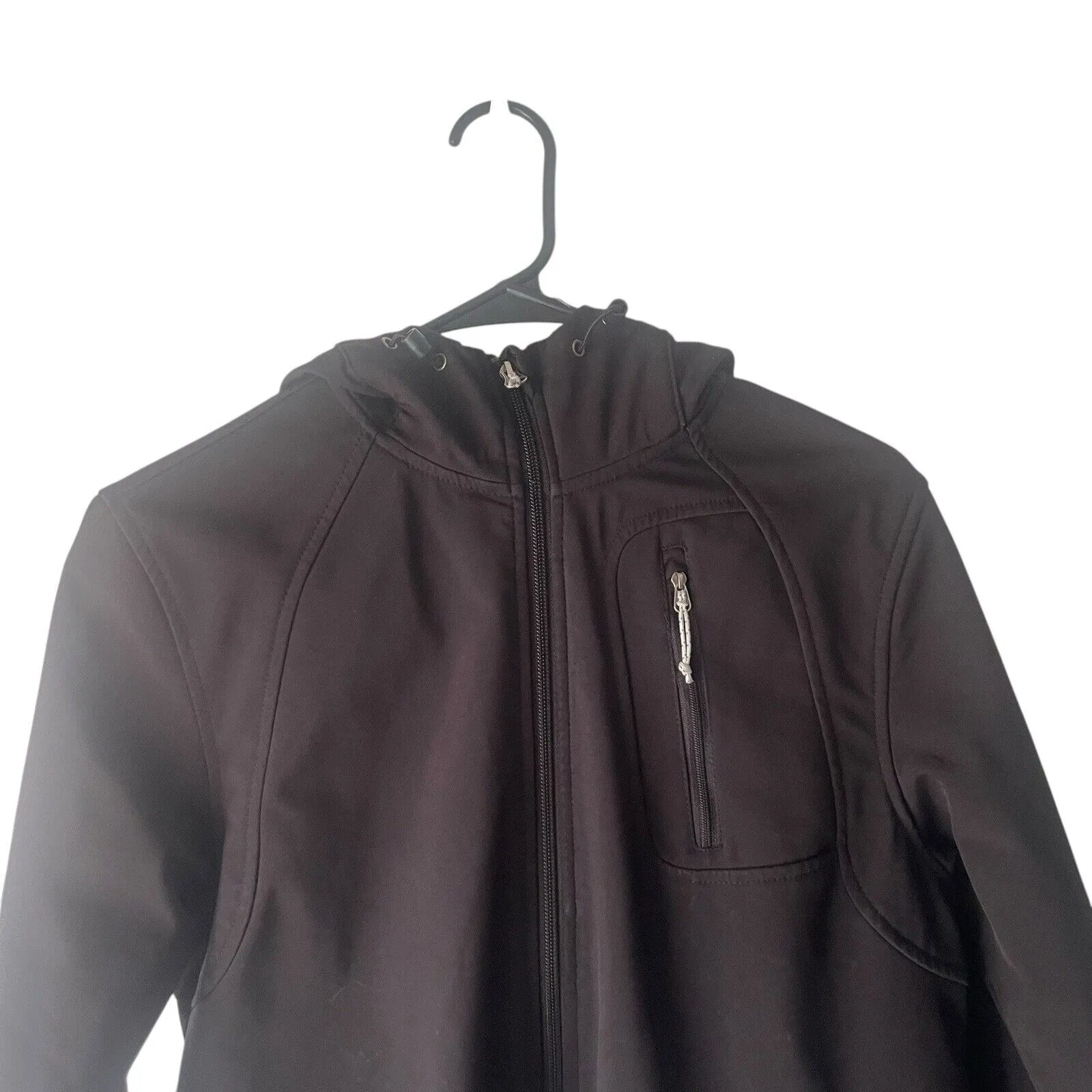 Double Diamond Women's Size Small Black Softshell‎ Outdoor HIking Jacket Coat - Image 2