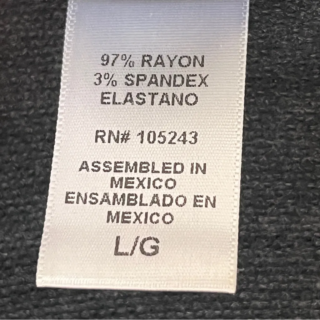Anthropologie Bobeau Open Front Cardigan – Charcoal Gray – Size Large (L/G) - Image 6