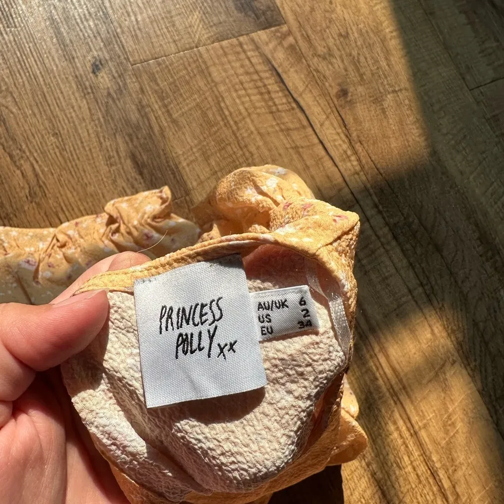 PRINCESS POLLY Paulo Mini Dress Yellow - Image 5