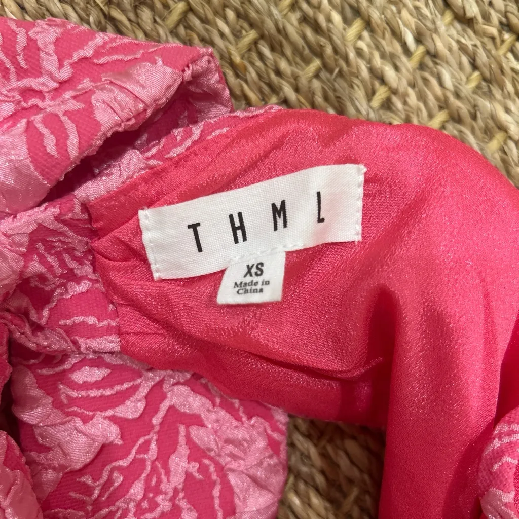 THML Pink Floral Top - Image 3