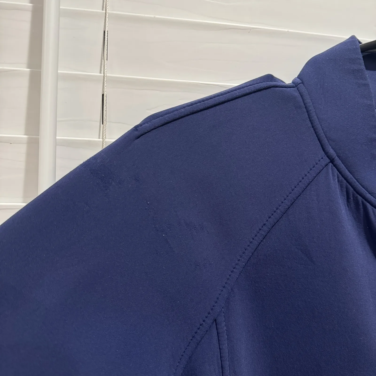 Lululemon Embrace The Space Jacket Women's 6 Hero Blue‎ Navy Full Zip Nursing - Image 7