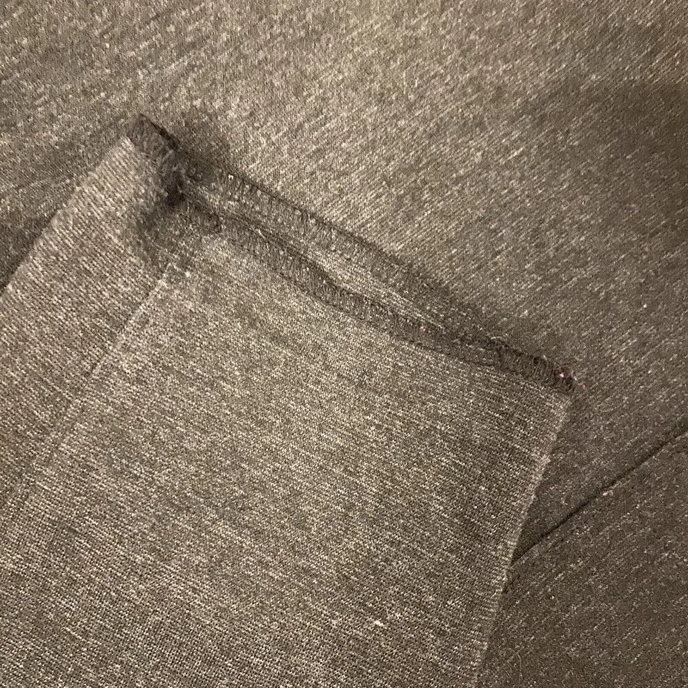 ELIE TAHARI SPORT Charcoal Gray/Black Legging Pants Size M Athlesiure Work Comfy - Image 8