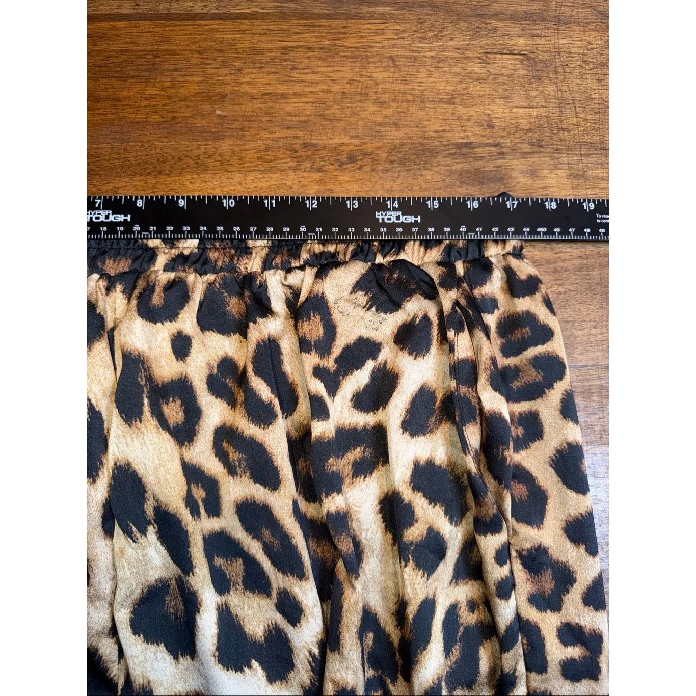 Hayden Tapered-Fit Pull-On Leopard Animal Print Ankle Pants - Image 6