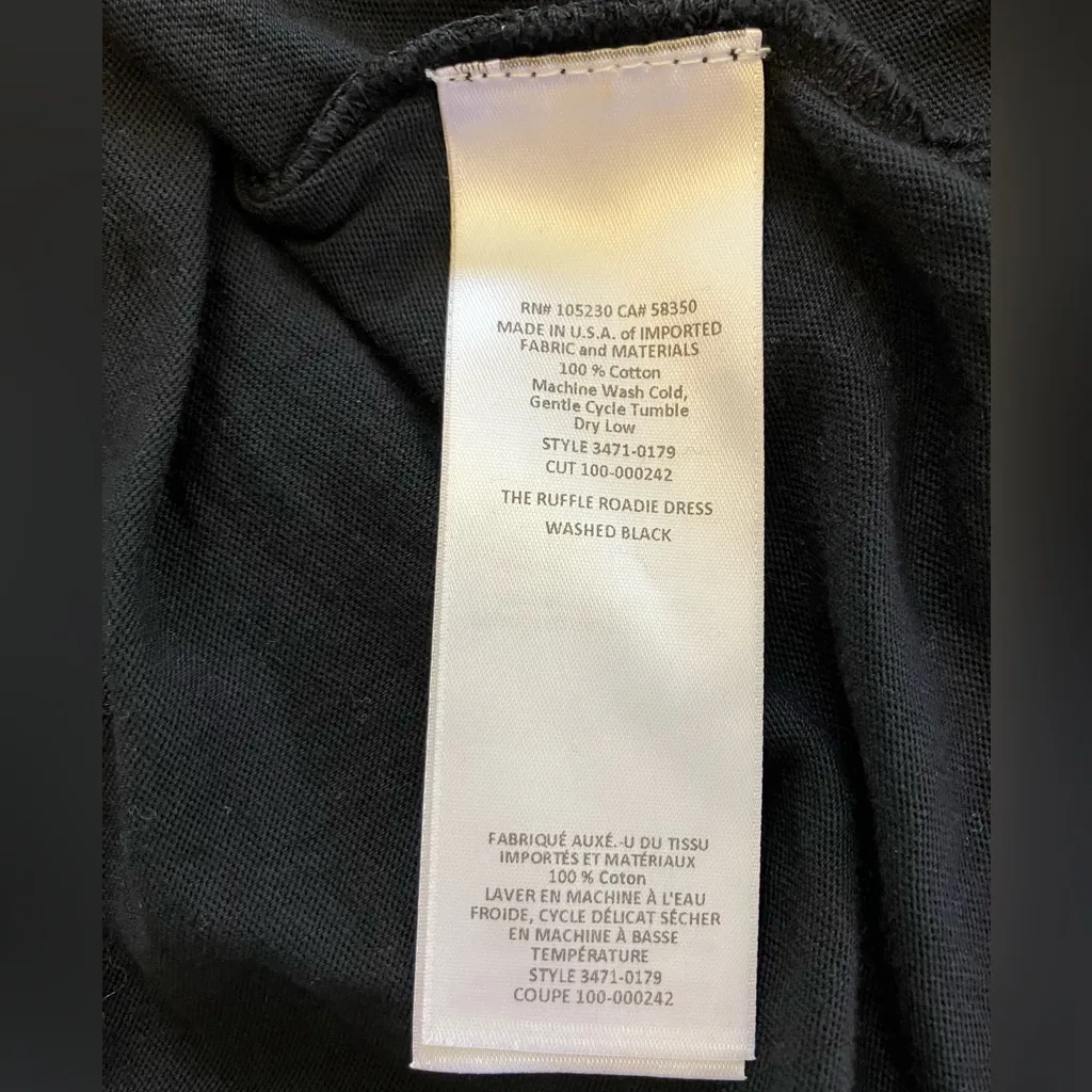 Current/Elliott The Ruffle Roadie Dress Size 3/US L - Image 10