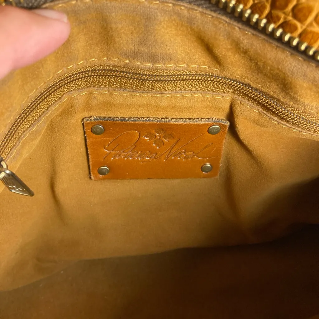 Patricia Nash Nocia Crocodile-Embossed Handbag - Image 5