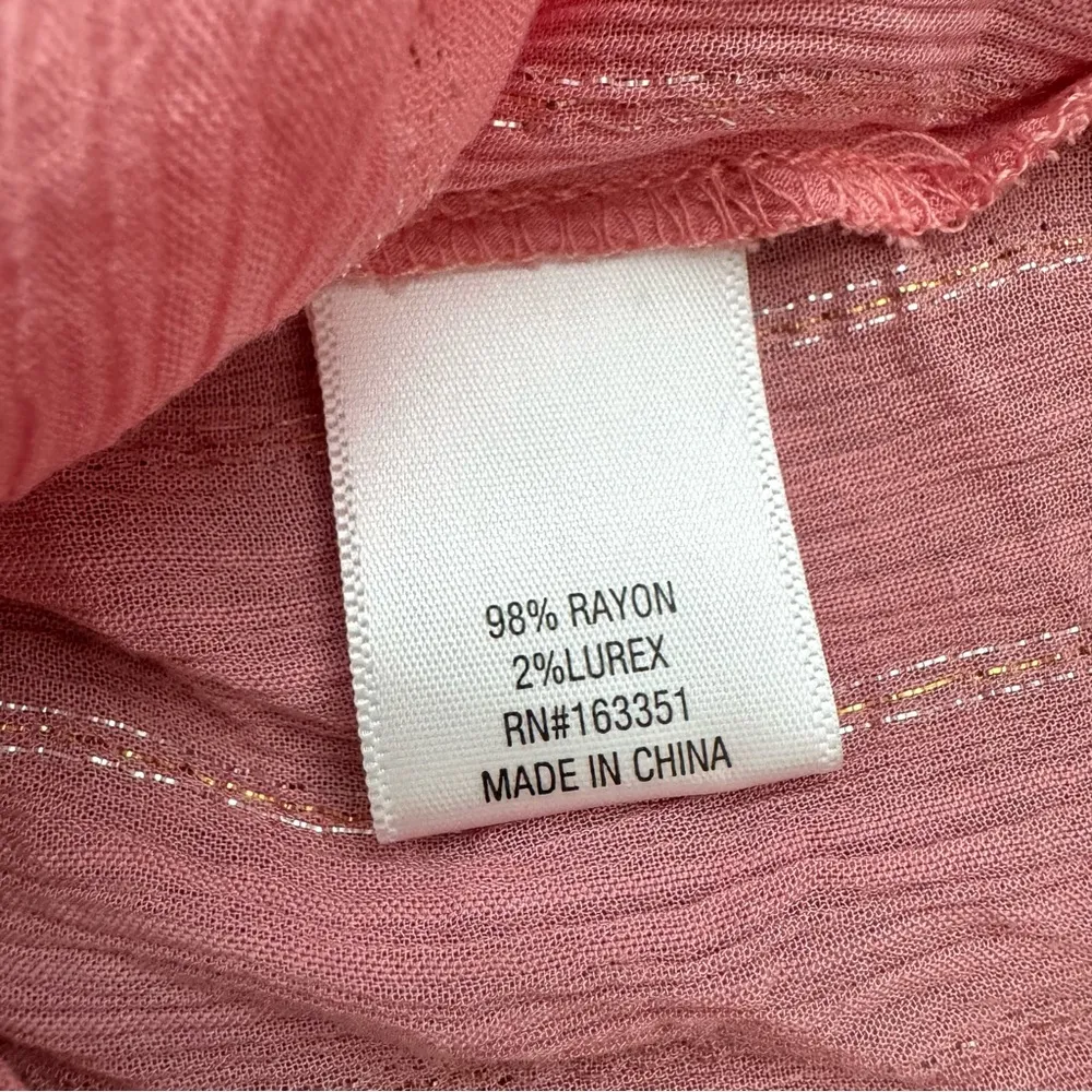 CULT OF DESIGN boho top, size M, NWT Size M - Image 10