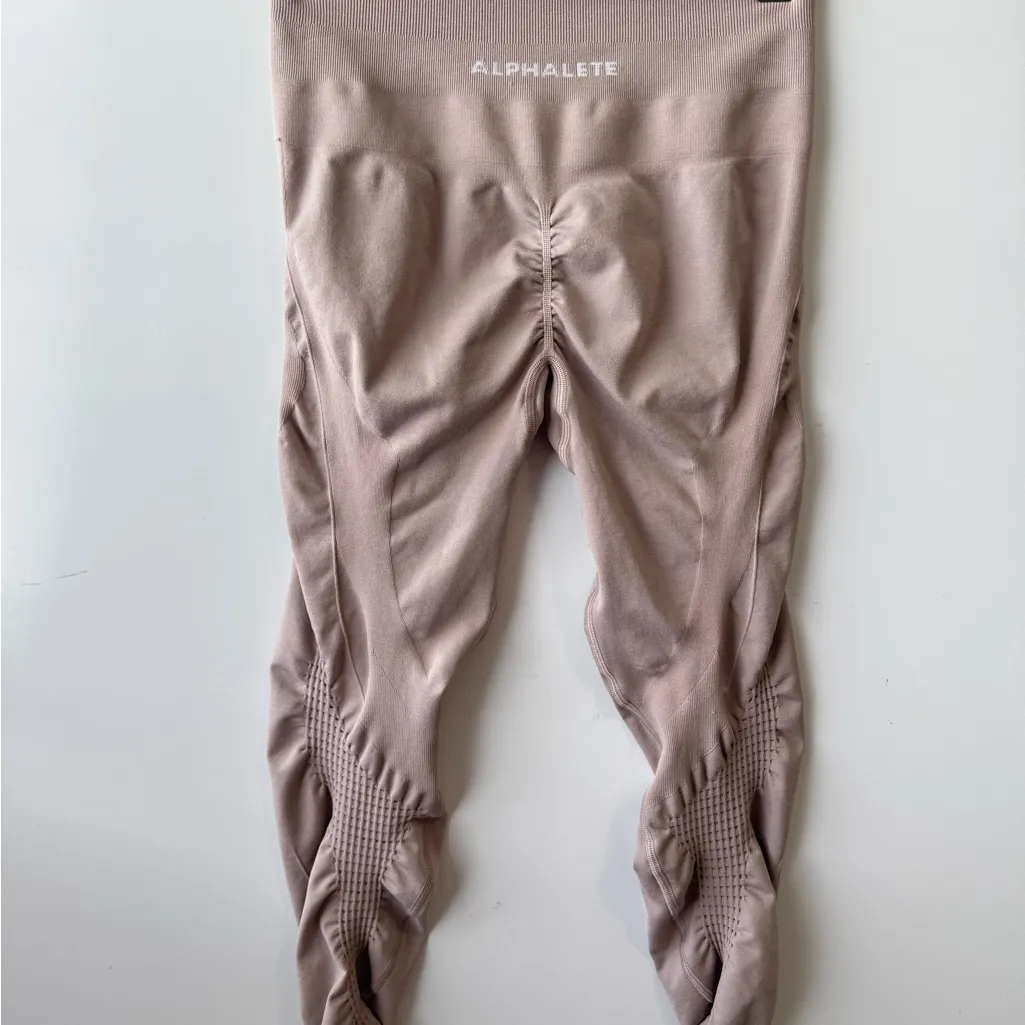Alphalete Amplify Contour Leggings - Porcelain Size‎ Medium - Image 6