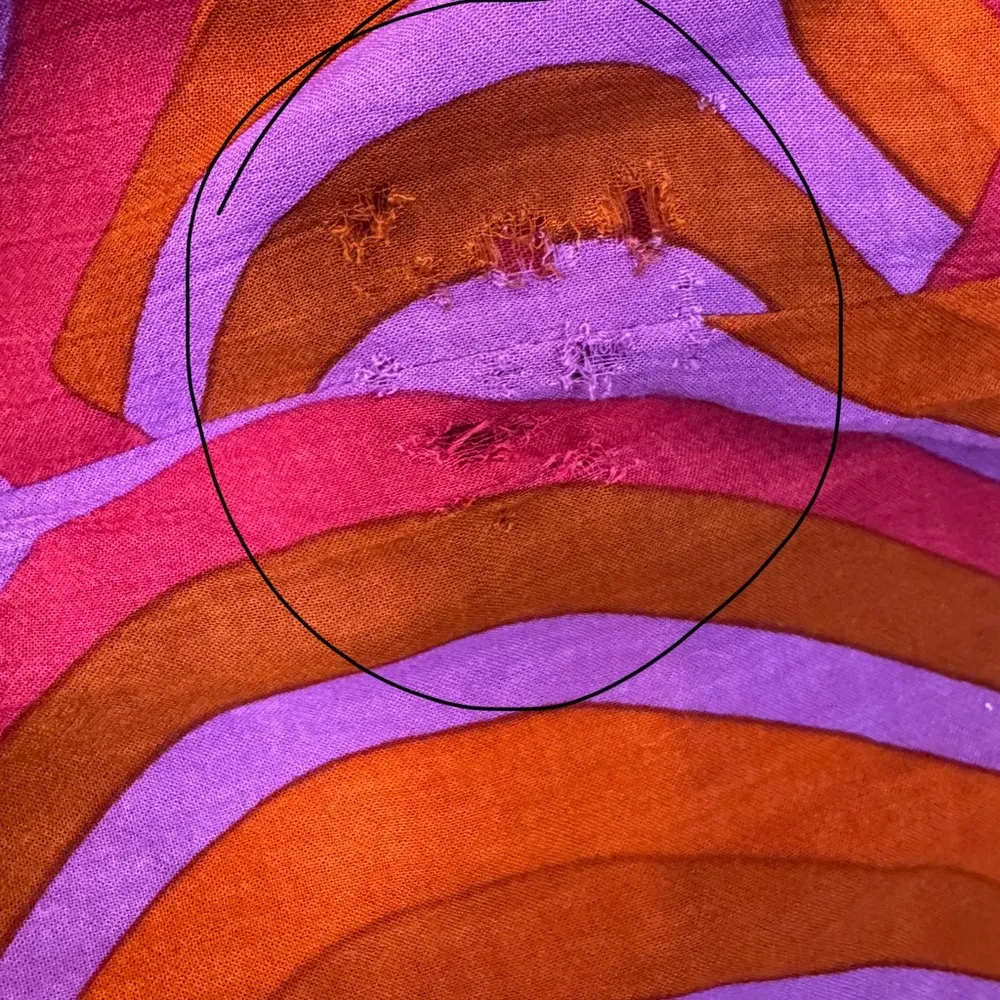 Faithfull the Brand Red and Purple Wide Leg Jumpsuit - Image 16