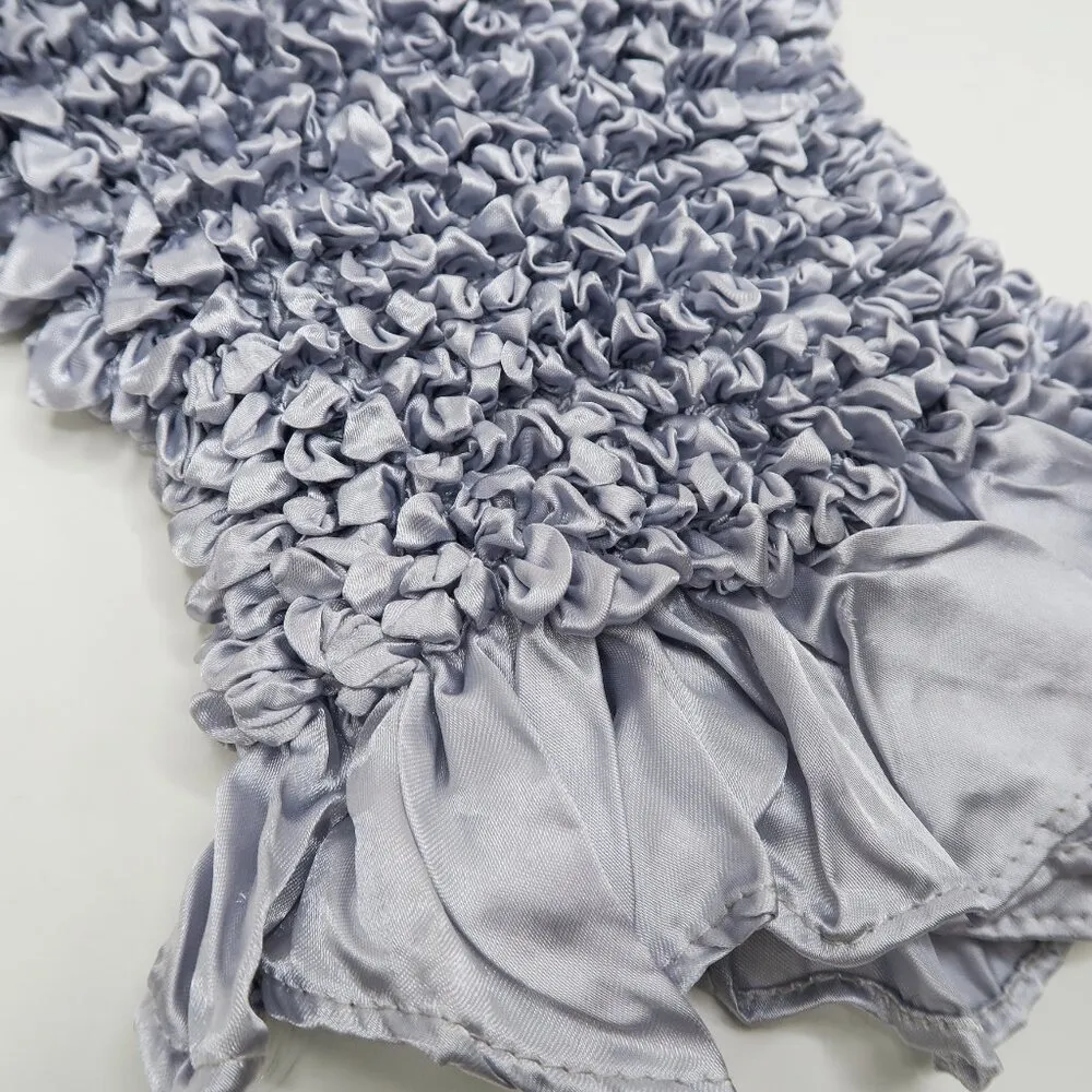 Vintage 90s Silver Bubble Popcorn Shirt Size M - Image 7