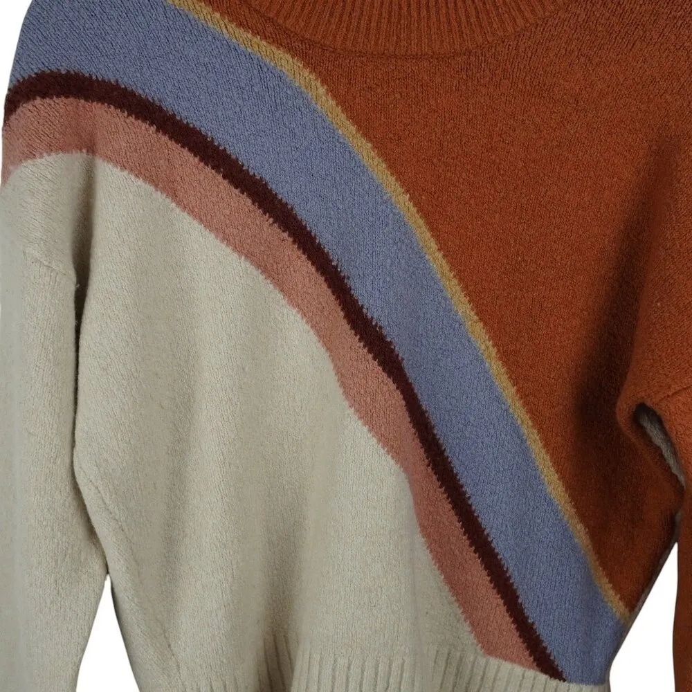 Madewell Striped Lyford Merino Wool Pullover Sweater Size M‎ - Image 2