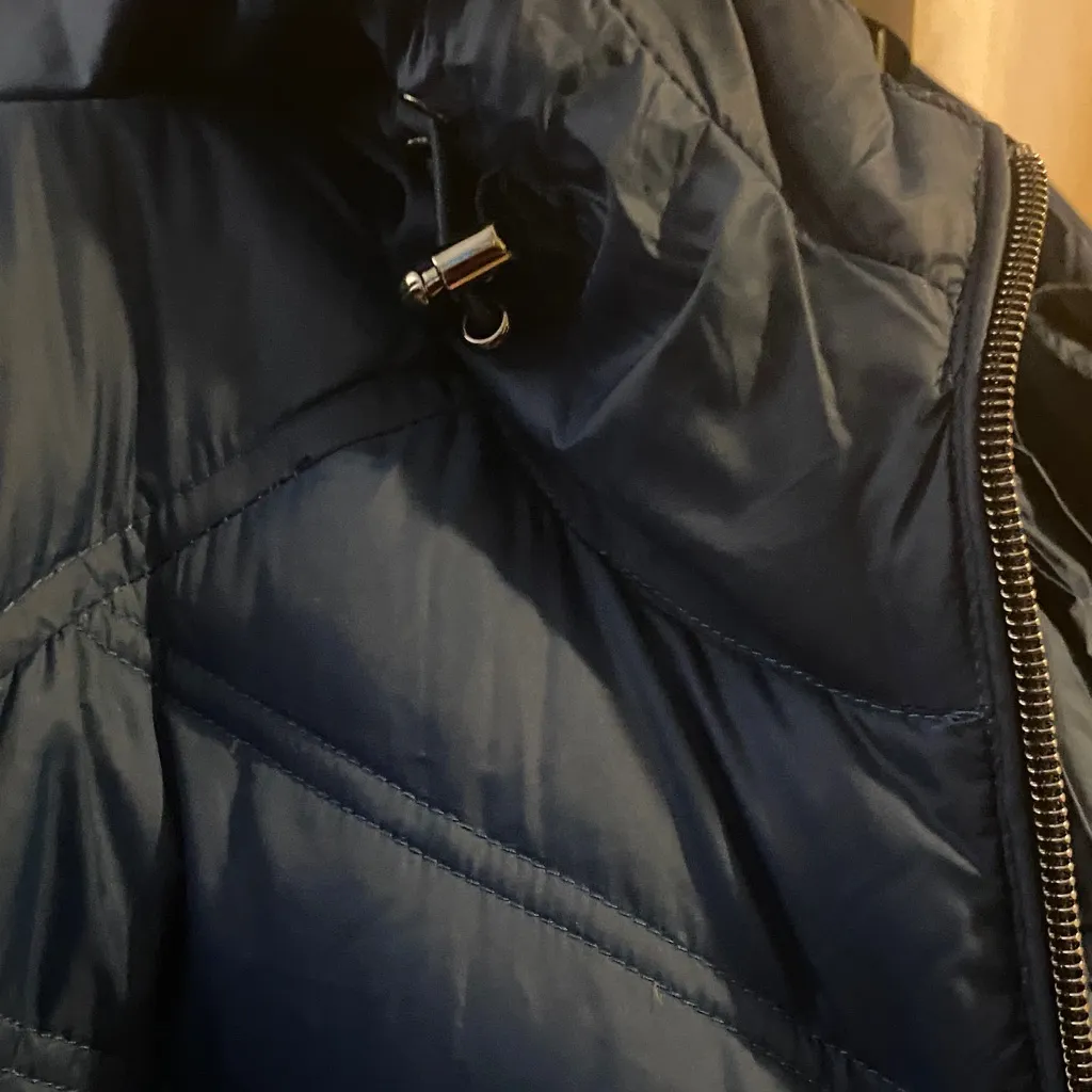 Blue Packable L MICHAEL Michael Kors Navy Puffer Jacket Size L - Image 10