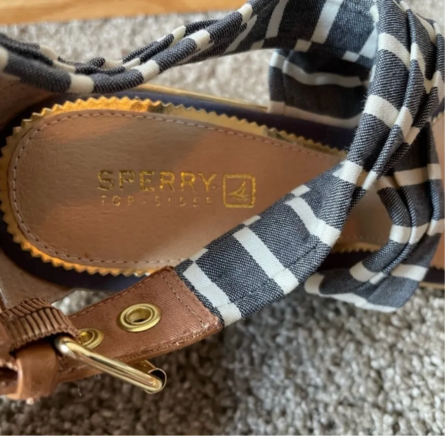 Sperry Wedge Sandals - Image 5