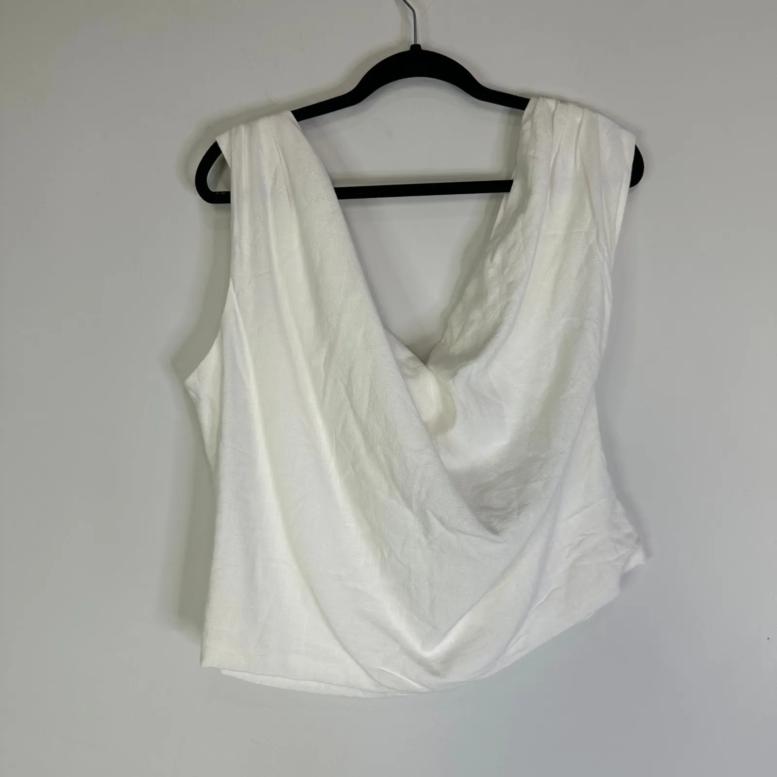NEW Peppermayo Marissa Linen One Shoulder Top White Women’s US 16 - Image 7