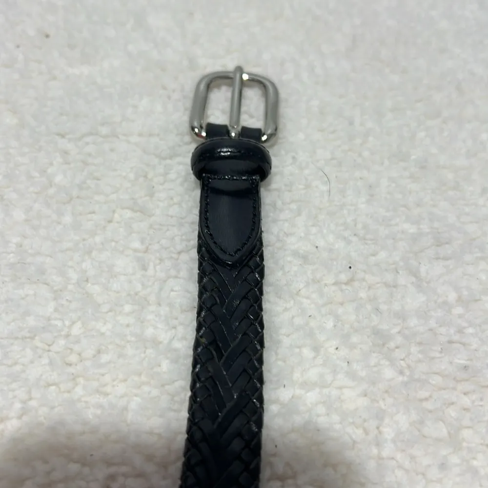 Talbots Black Genuine Leather Size XS - Image 3