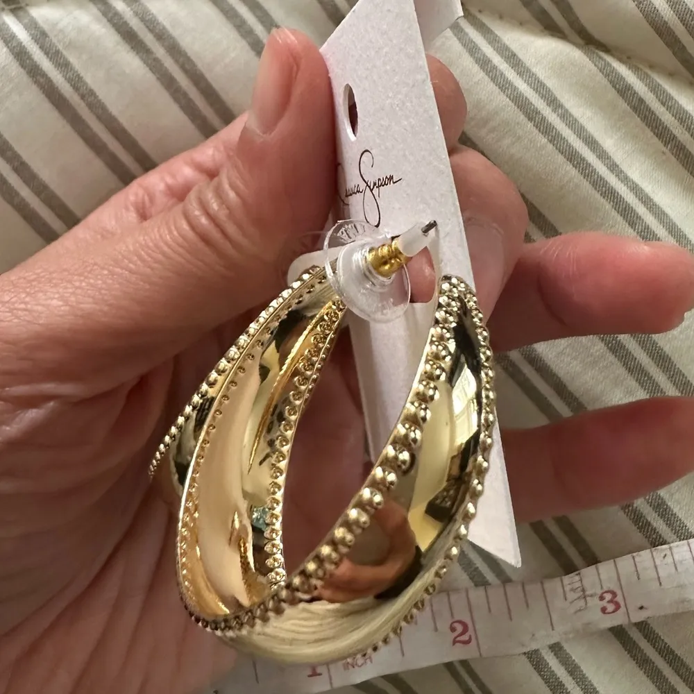 Jessica Simpson earrings - Image 7