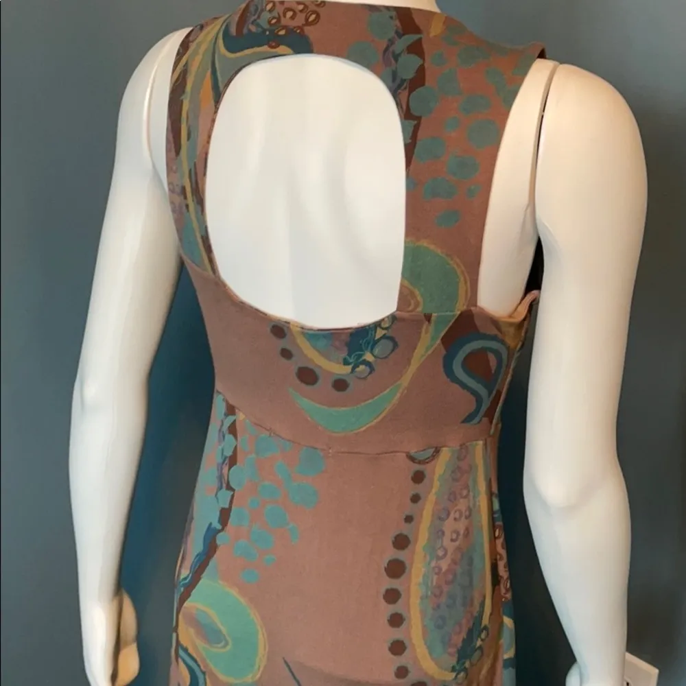 Fresh Produce Brown Maxi Dress with Keyhole Back - Image 2