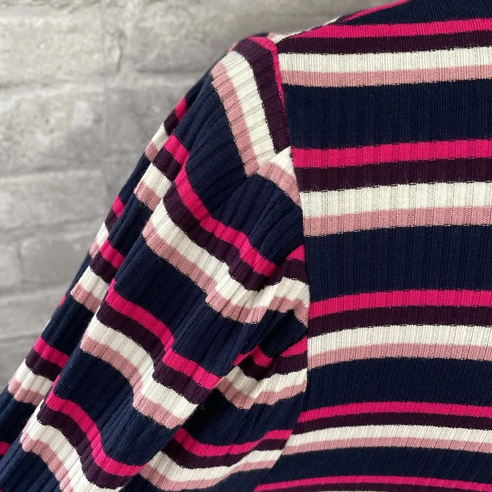 Lane Bryant Ribbed Striped Top - Image 4