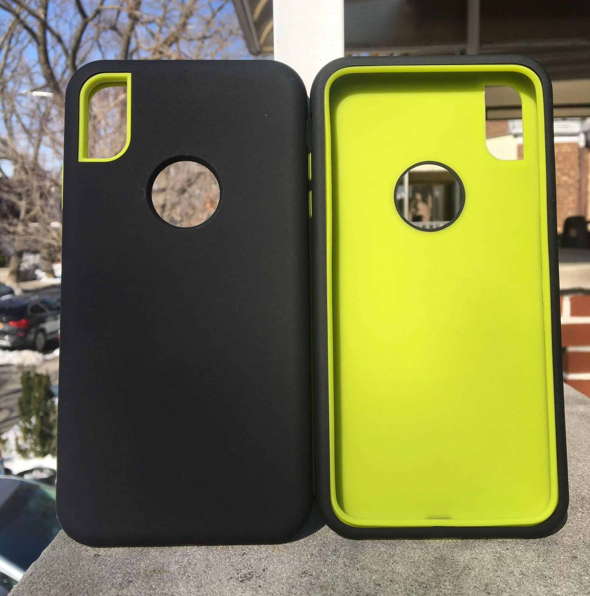 iPhone Xs max Dual Layer Anti - Image 2