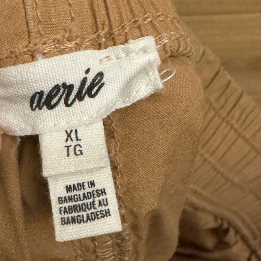 Aerie Size XL Go For It Baggy High Rise Cotton Cargo Pants - Image 9