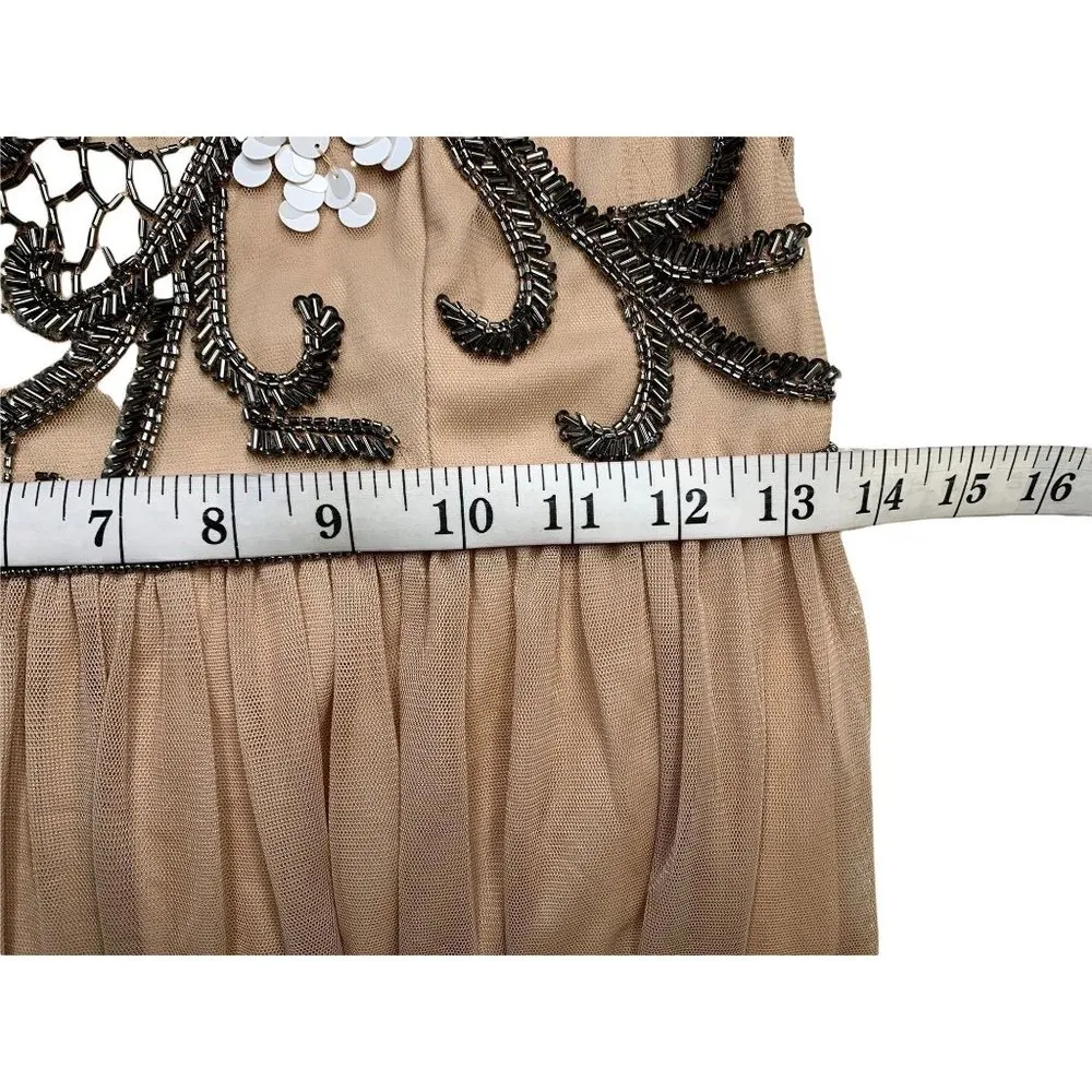 Gianni Bini Women's Formal Tan Dress - Image 7