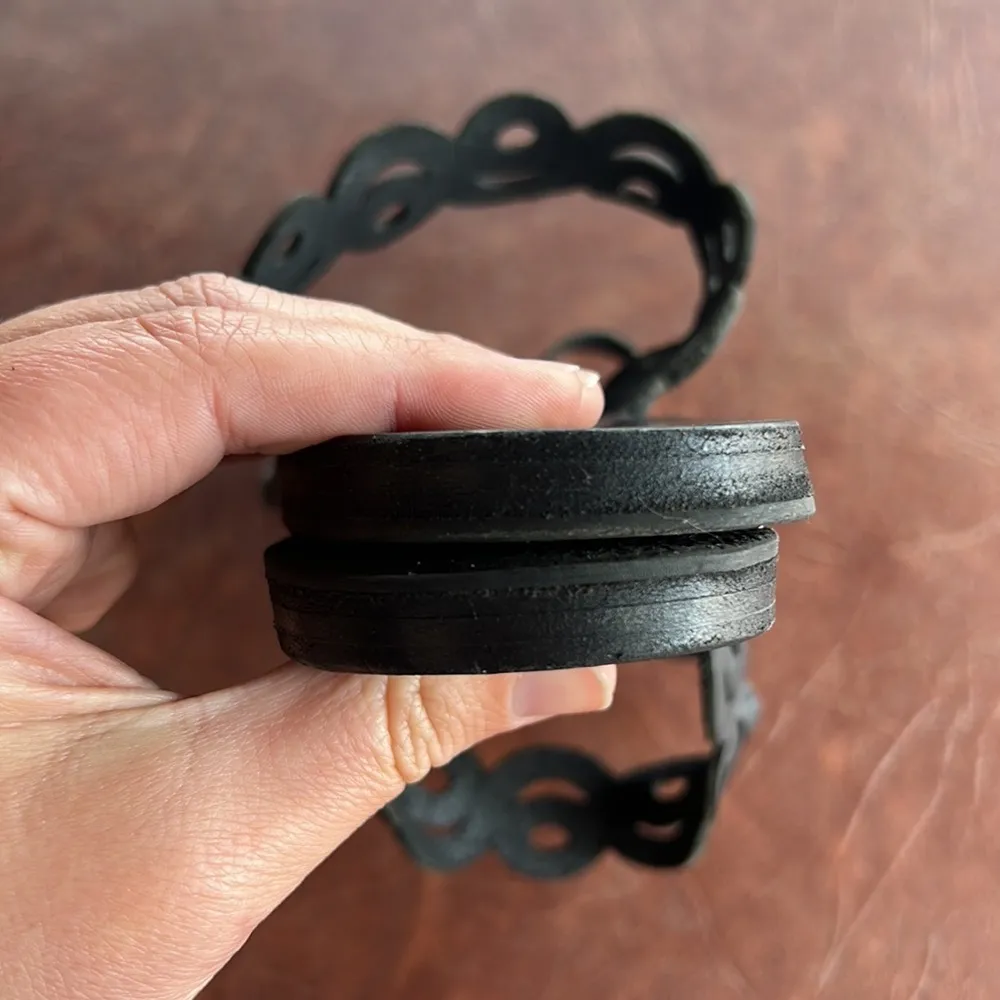 Ancient Greek Sandals Black Sandal Size 11 - Image 9