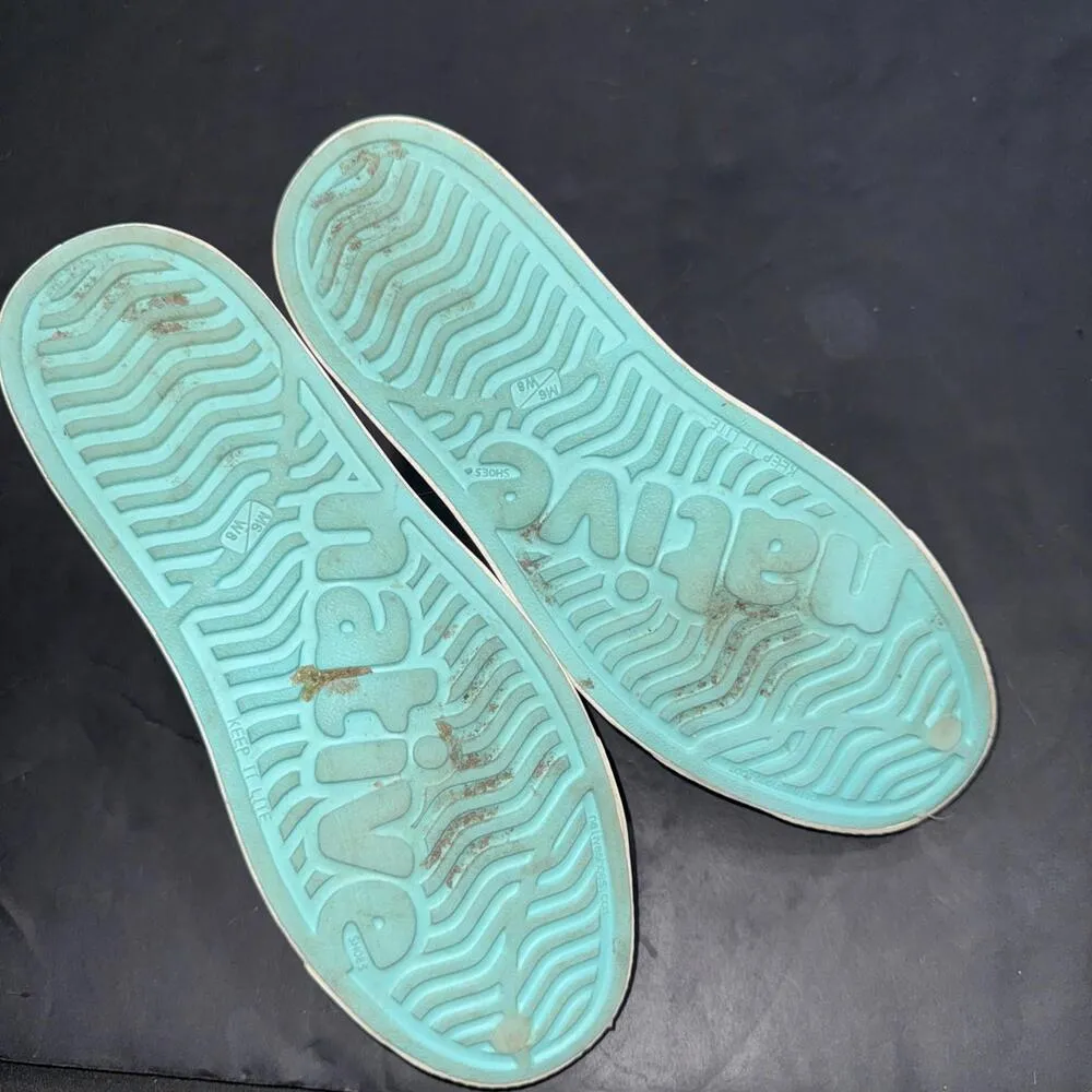 Native Adult Unisex Jefferson Waterproof Outdoor Aqua Blue Slip - Image 10