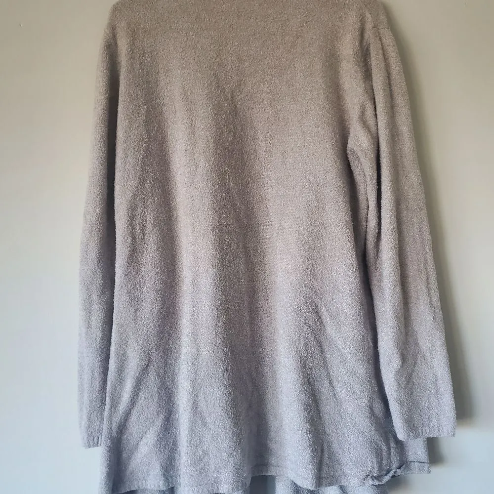 Barefoot Dreams Cozy Chic Lite Cardigan Size L/XL Comfortable Soft Loungewear - Image 8